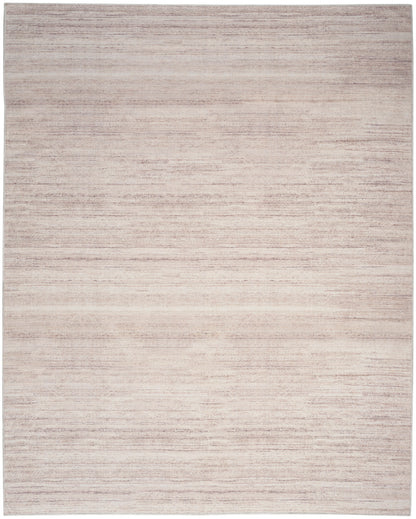 Nourison Essentials Loom Woven Ivory & Mocha Machine Washable Rug - Main