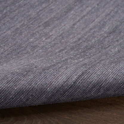 Nourison Essentials Loom Woven Navy Machine Washable Rug - Texture