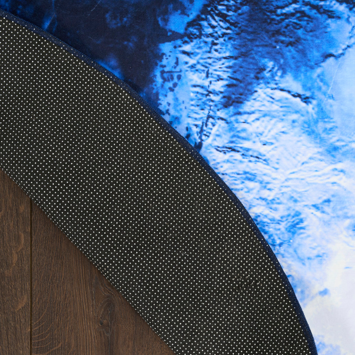 Nourison Imagination Blue Machine Washable Rug - Corner