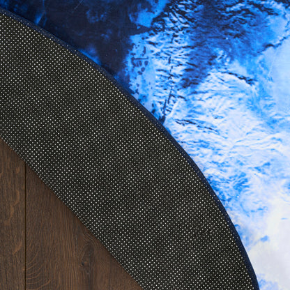 Nourison Imagination Blue Machine Washable Rug - Corner