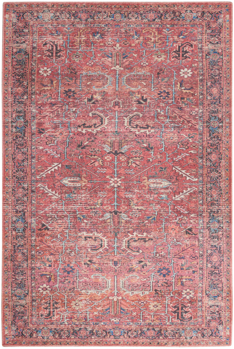 Nourison New Concept Brick Machine Washable Rug - 5'3" x 7'3"