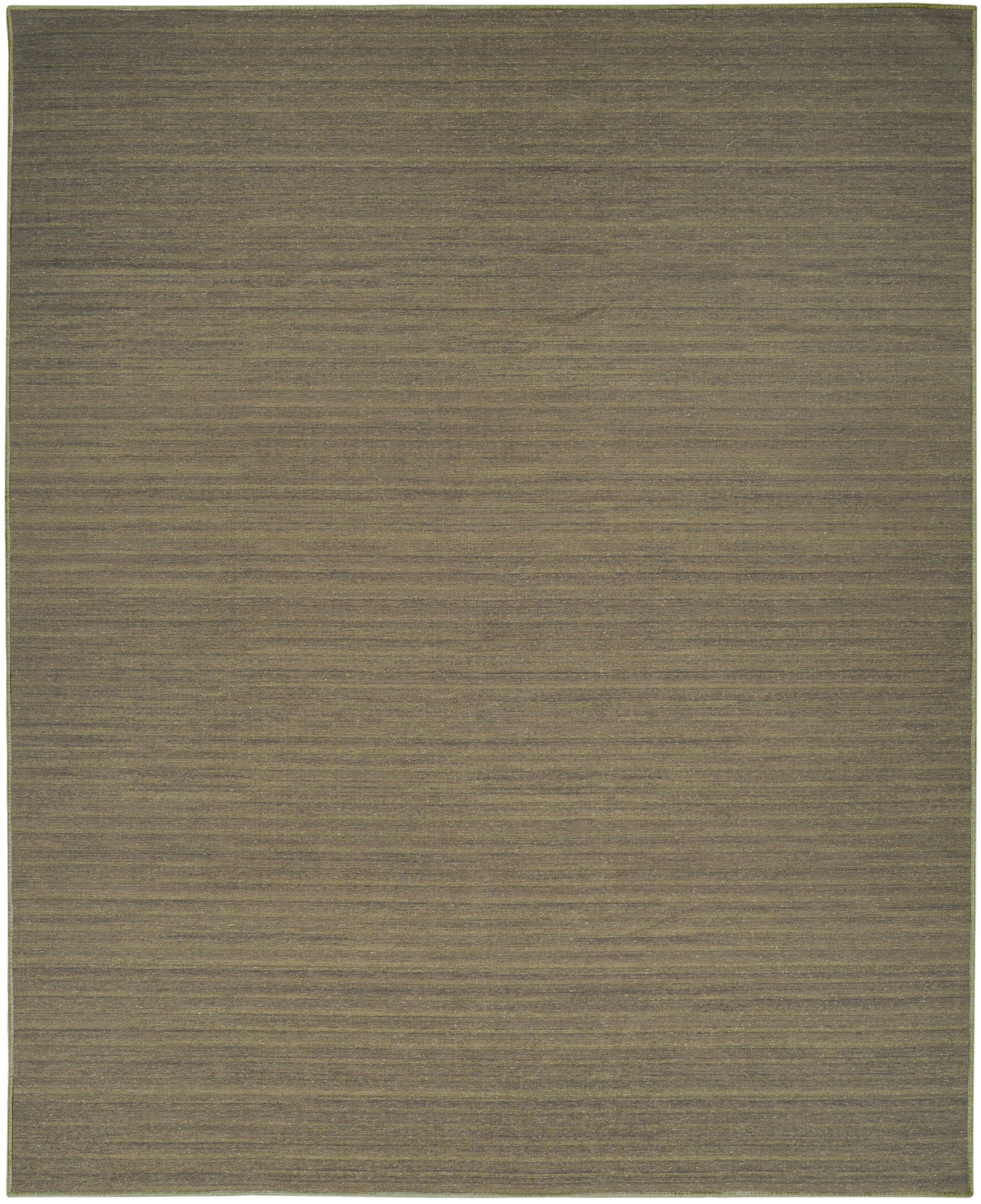 Nourison Essentials Loom Woven Green Machine Washable Rug - Main