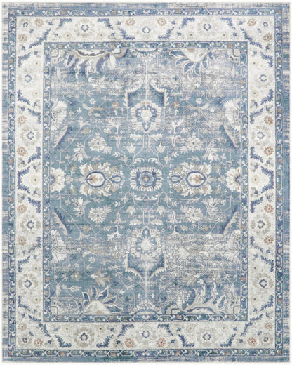 Nourison Astra Blue Pet Friendly Machine Washable Rug - Main