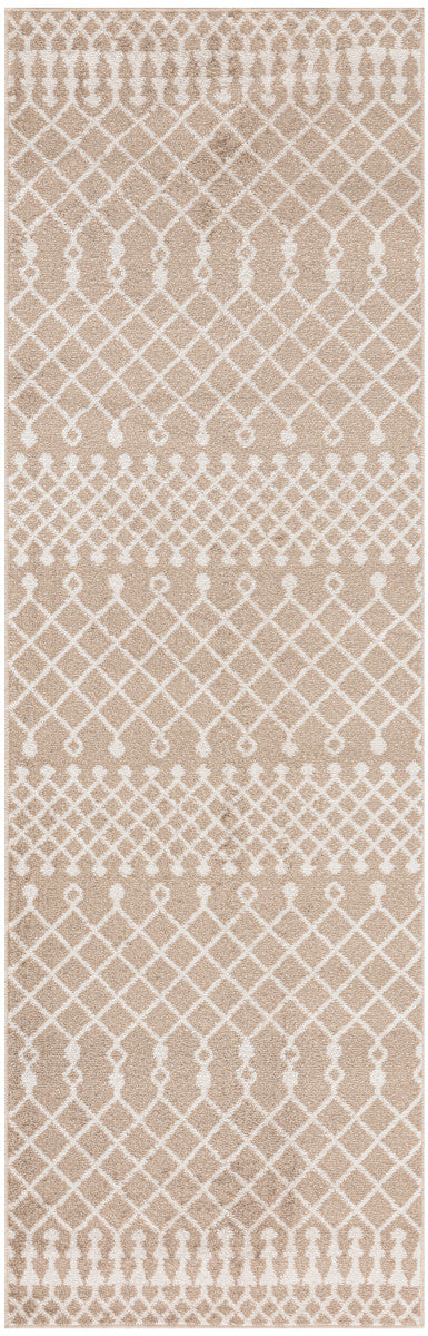 Nourison Astra Taupe Pet Friendly Machine Washable Rug - 2' x 6'