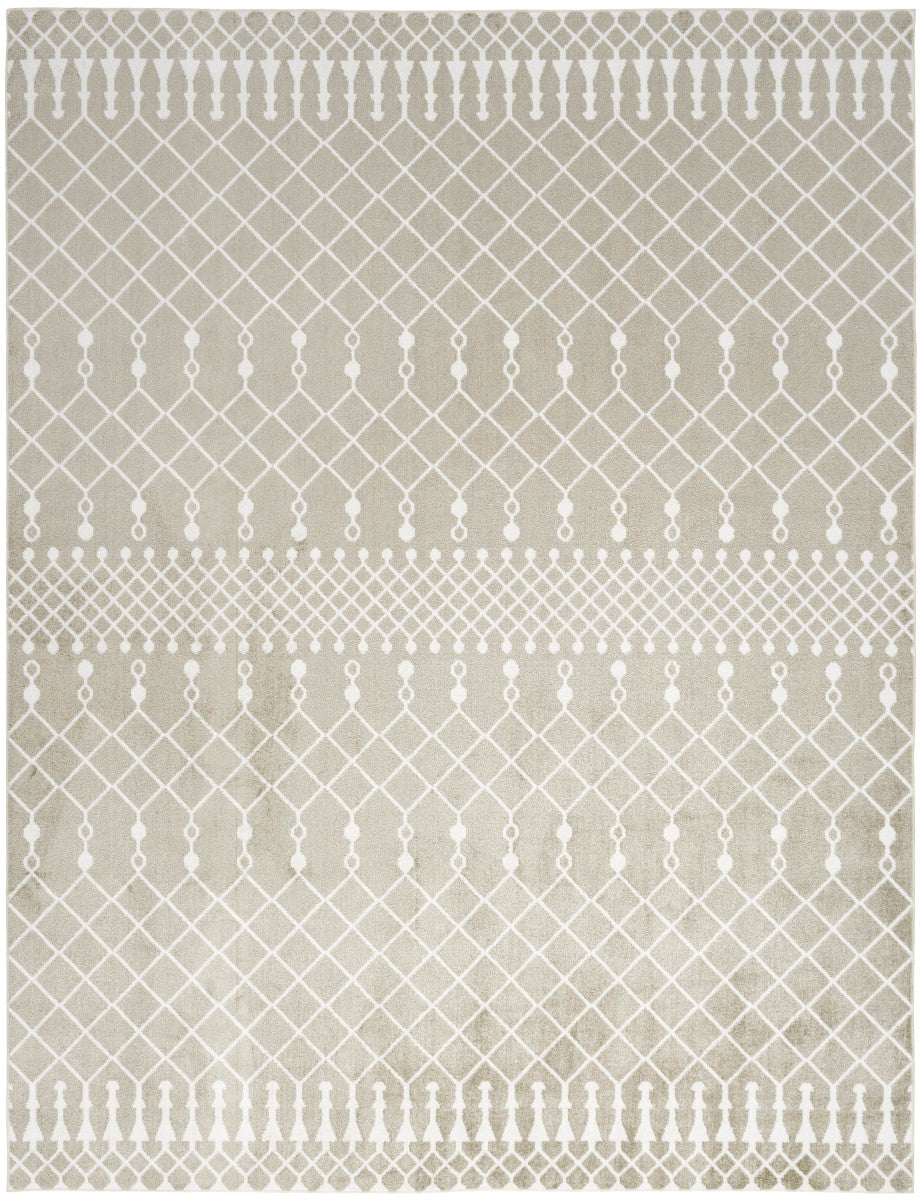 Nourison Astra Sage Pet Friendly Machine Washable Rug - 6'7" x 9'
