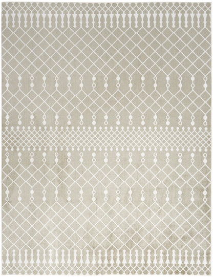 Nourison Astra Sage Pet Friendly Machine Washable Rug - 6'7" x 9'