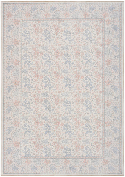 Nourison Botanical Ivory & Multicolor Machine Washable Rug - Main