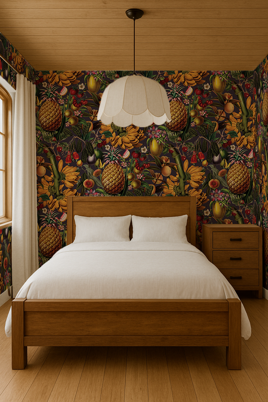 Juicy Fruit Wallpaper, plum