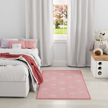 Nourison Imagination Pink Machine Washable Rug - Room Scene