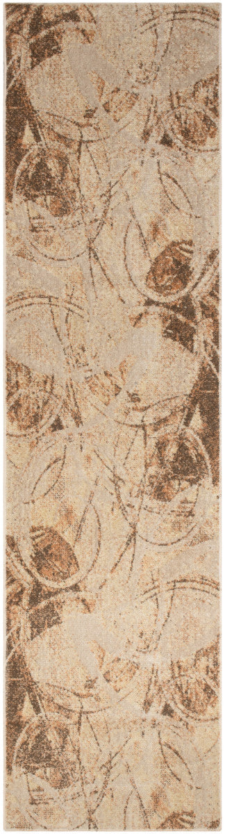 Nourison Astra Beige Pet Friendly Machine Washable Rug - 2' x 6'