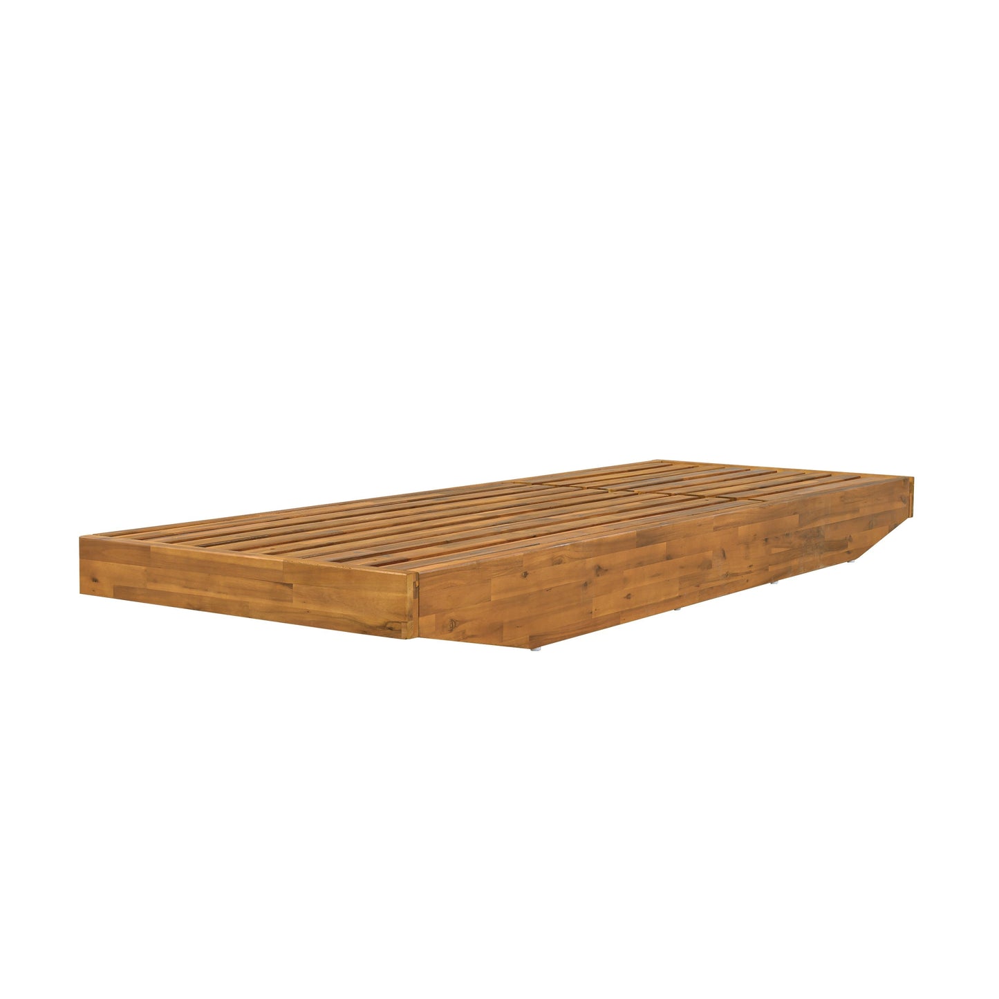 Acacia Wood Outdoor Chaise Lounge