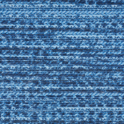 Nourison Blue Machine Washable Rug - Swatch
