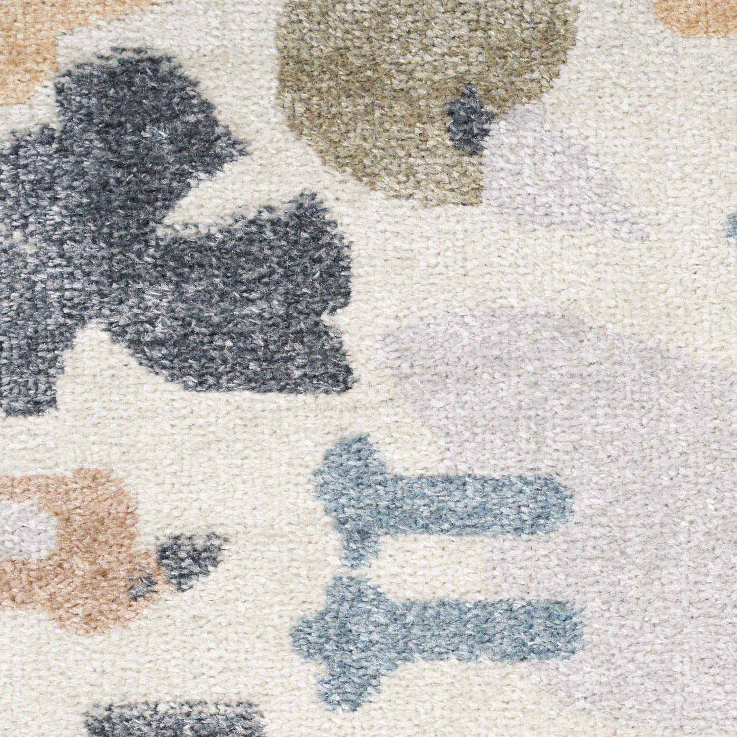 Nourison Astra Ivory Pet Friendly Machine Washable Rug - Swatch