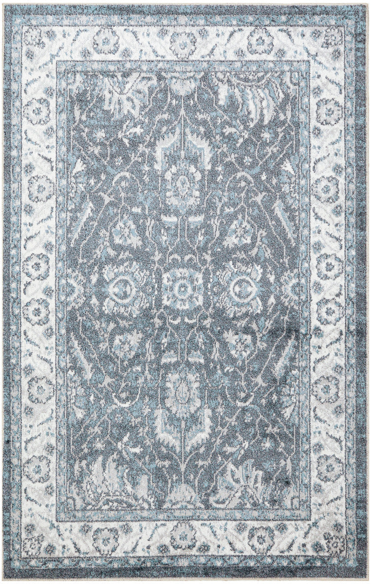Nourison Astra Slate Pet Friendly Machine Washable Rug - 3'3" x 5'