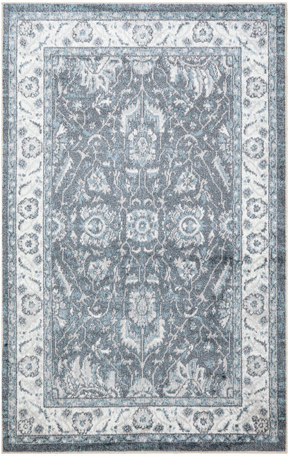 Nourison Astra Slate Pet Friendly Machine Washable Rug - 3'3" x 5'