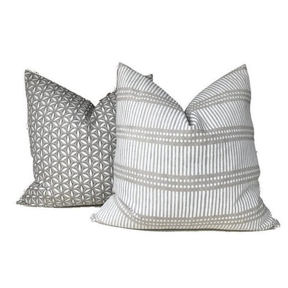Dash Dot Pillow in Chalk, Walter G Pillows