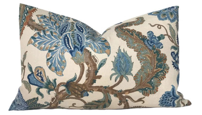 Chalfont Pillow in Porcelain Blue
