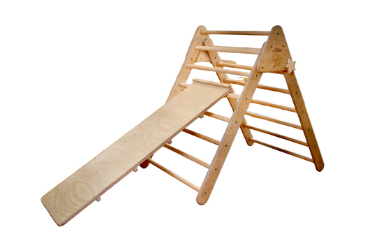 Montessori Foldable Climbing Triangle w/ Ramp Set