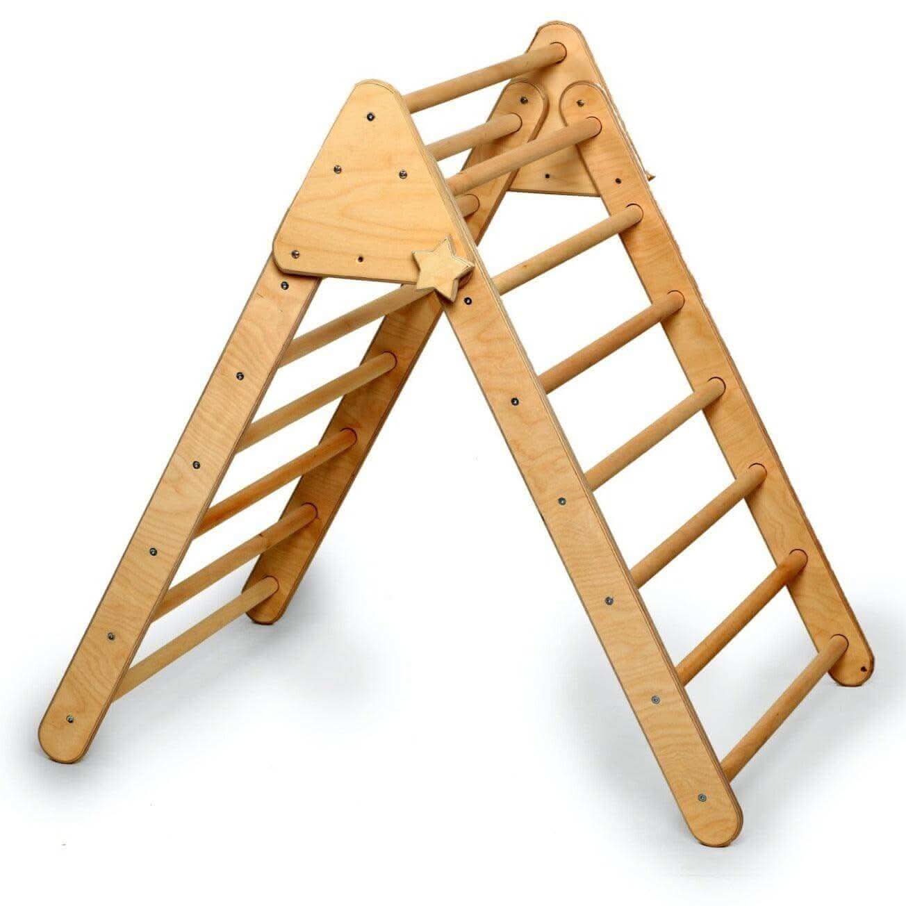 Montessori Foldable Climbing Triangle w/ Ramp Set