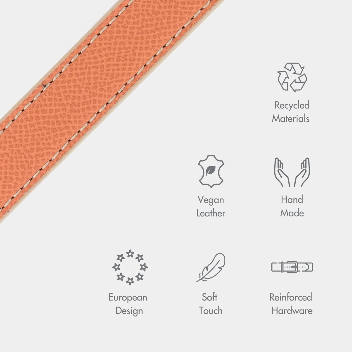 Vegan Leather Collar - Rio