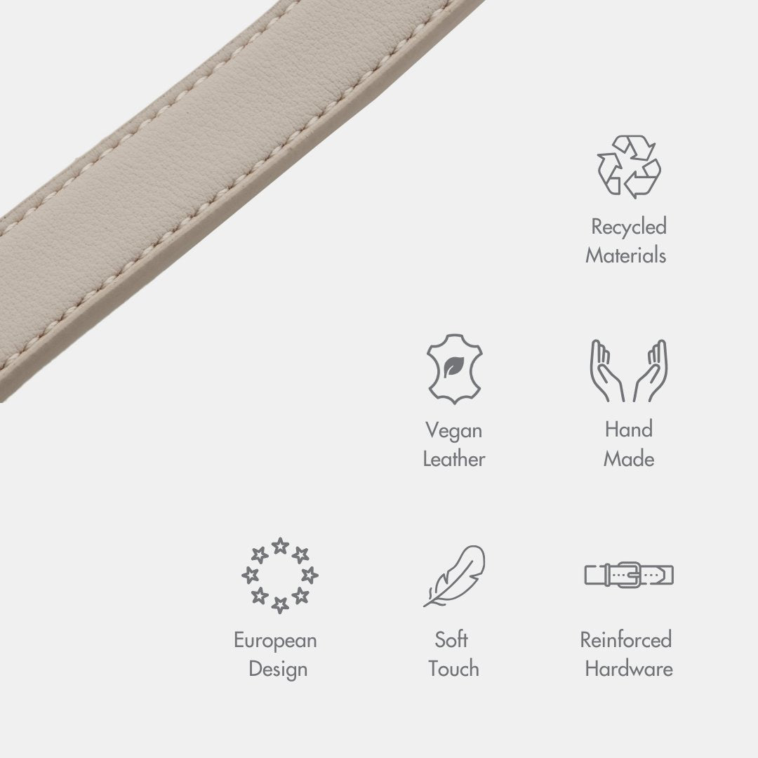 Vegan Leather Collar for Air Tag