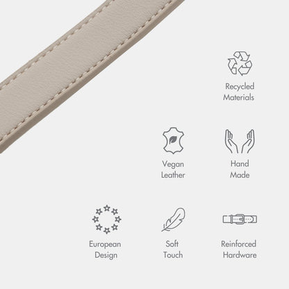 Vegan Leather Collar for Air Tag