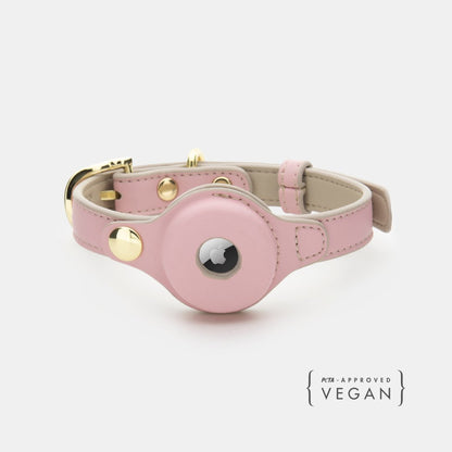 Vegan Leather Collar for Air Tag