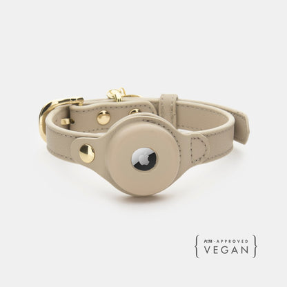 Vegan Leather Collar for Air Tag