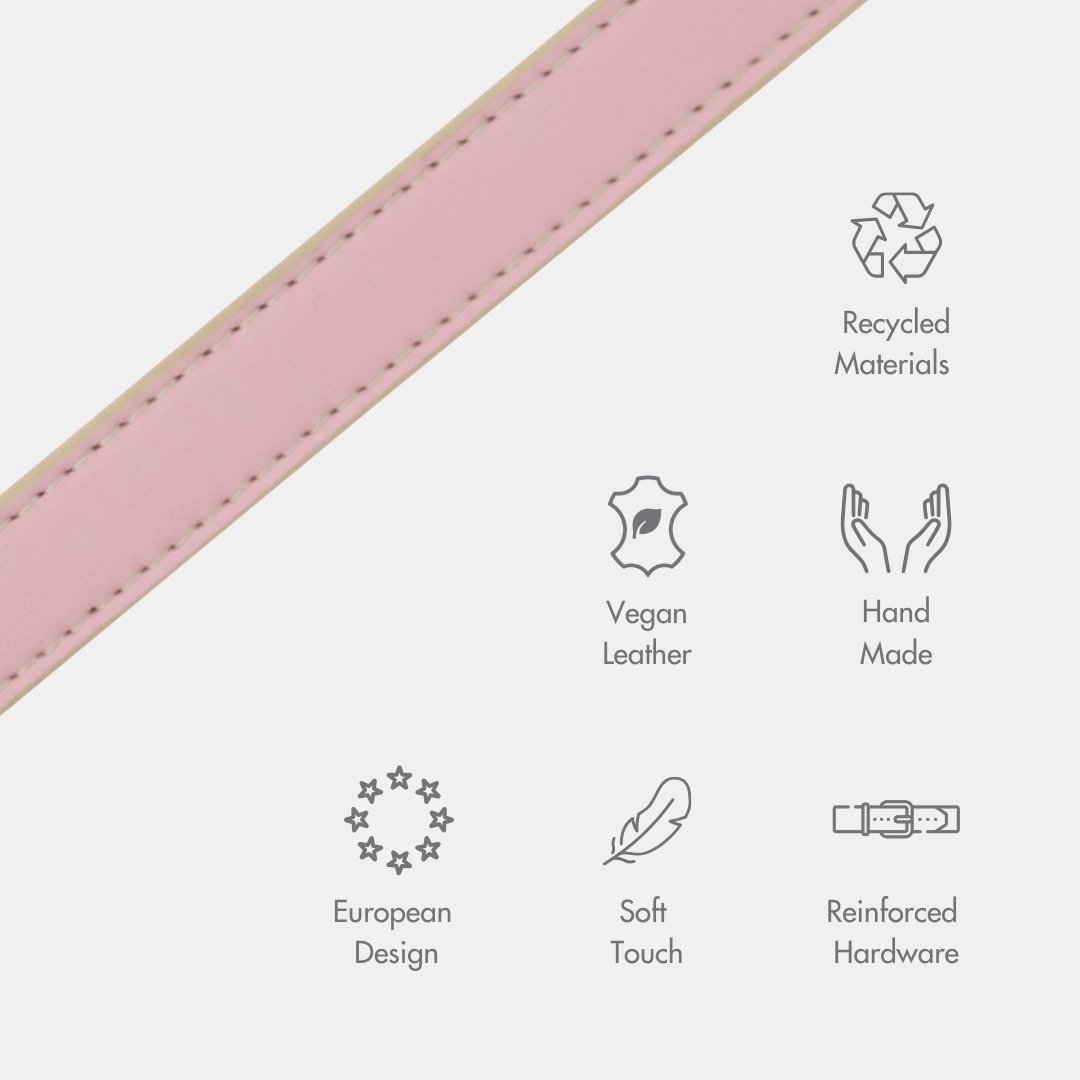 Vegan Leather Collar for Air Tag