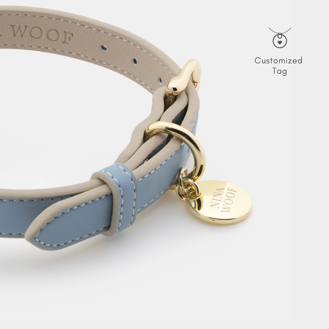 Vegan Leather Collar for Air Tag