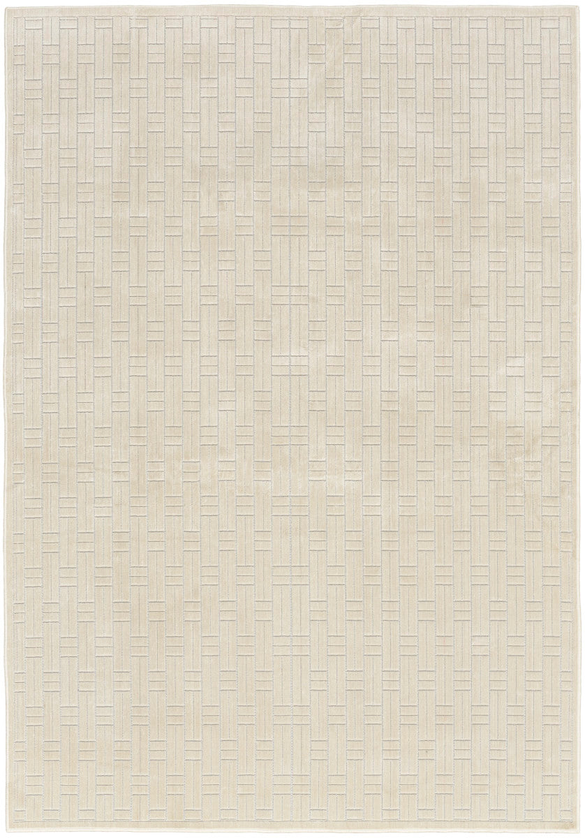 Nourison Charm Ivory Pet Friendly Machine Washable Rug - 5' x 7'