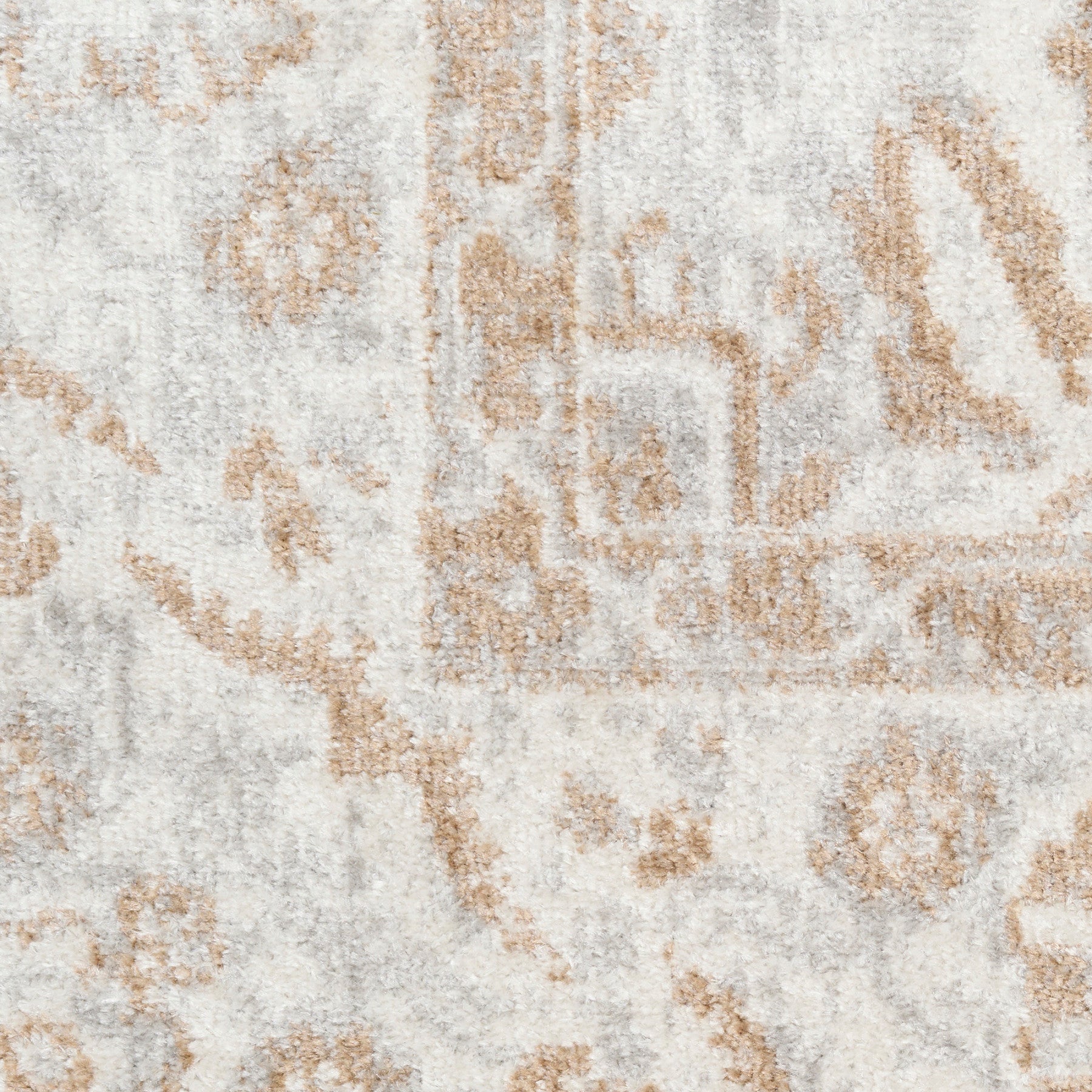 Nourison Astra Grey Pet Friendly Machine Washable Rug - Swatch
