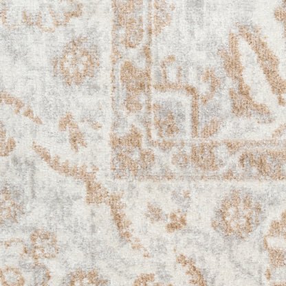Nourison Astra Grey Pet Friendly Machine Washable Rug - Swatch