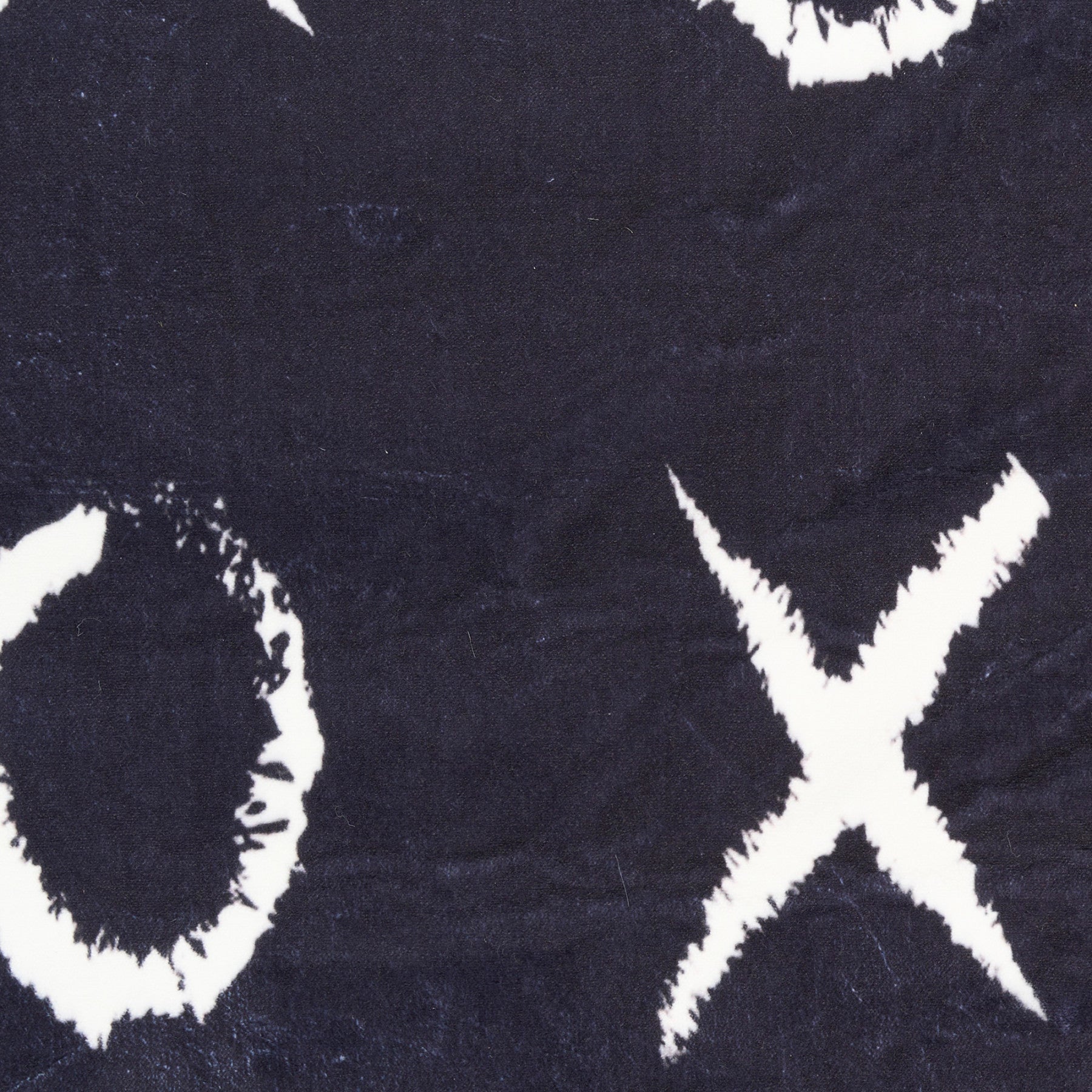 Nourison Imagination Black Machine Washable Rug - Swatch
