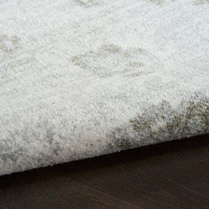 Nourison Astra Ivory Pet Friendly Machine Washable Rug - Texture