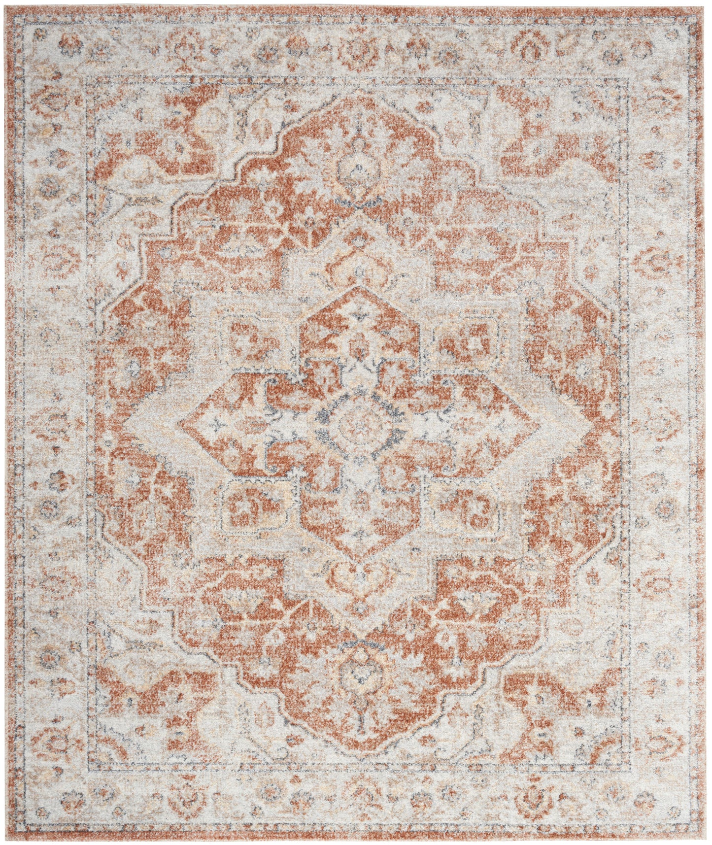 Nourison Astra Gold & Multicolor Pet Friendly Machine Washable Rug - Main