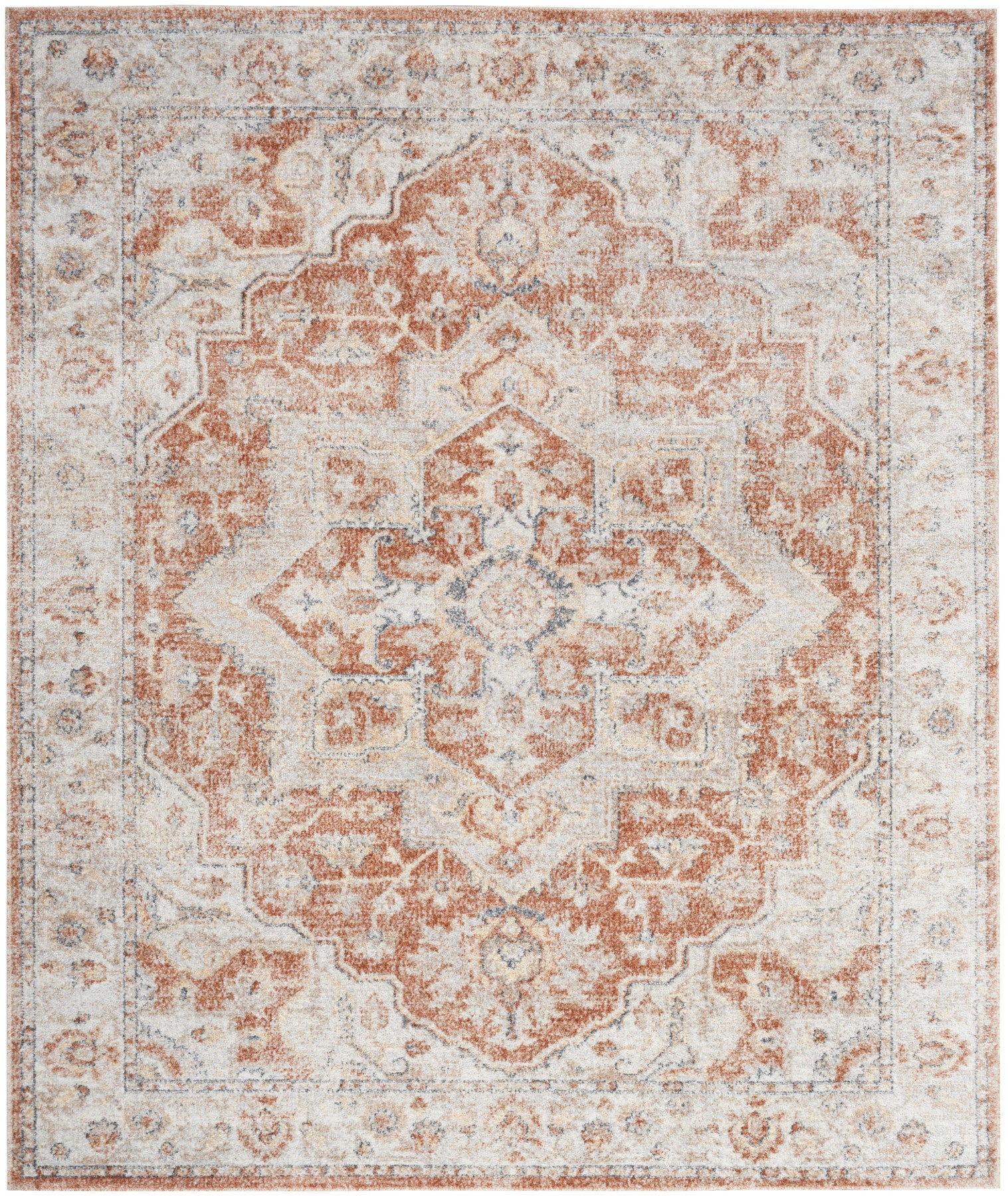 Nourison Astra Gold & Multicolor Pet Friendly Machine Washable Rug - Main