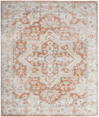 Nourison Astra Gold & Multicolor Pet Friendly Machine Washable Rug - Main