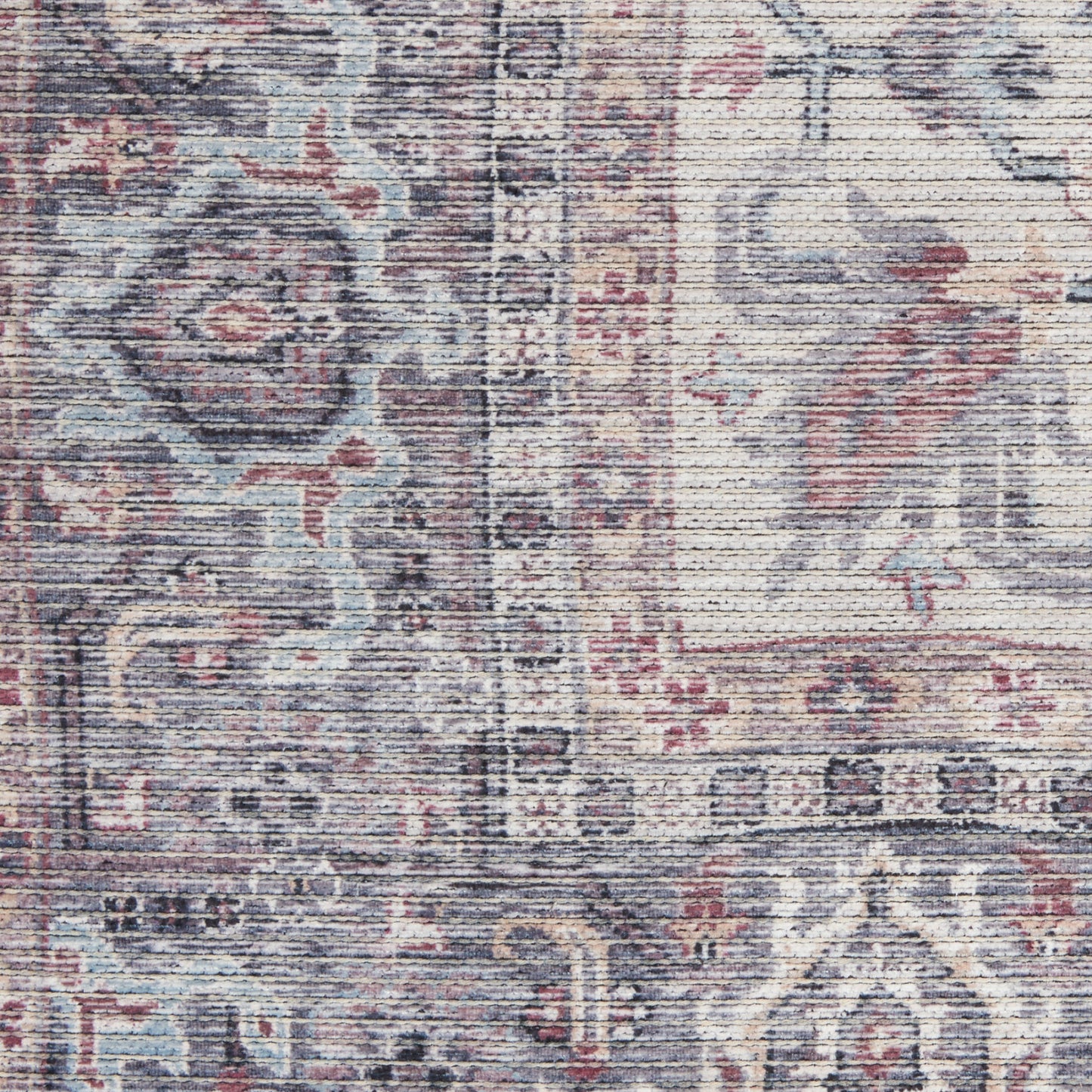 Nourison New Concept Grey Machine Washable Rug - Swatch