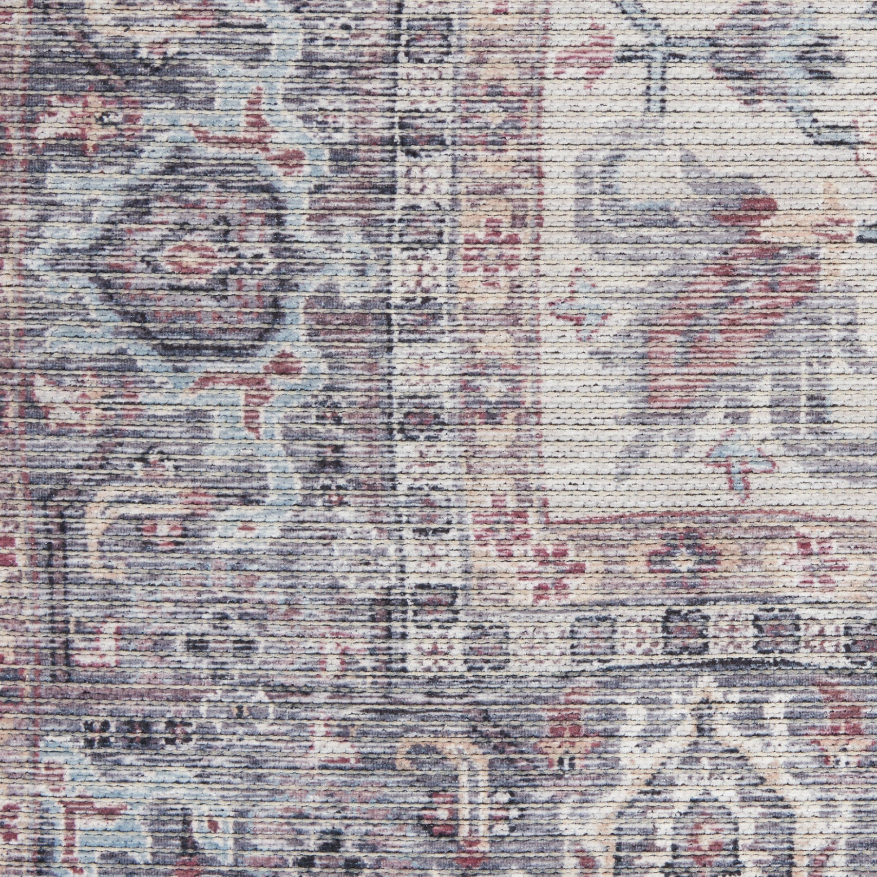 Nourison New Concept Grey Machine Washable Rug - Swatch