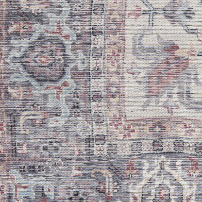 Nourison New Concept Grey Machine Washable Rug - Swatch