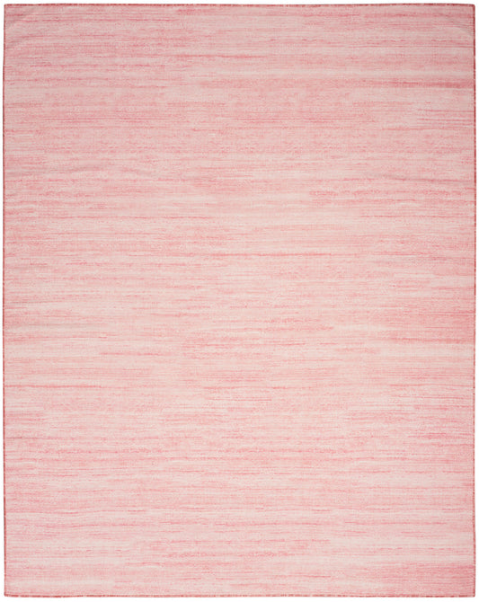 Nourison Essentials Loom Woven Pink Machine Washable Rug - Main
