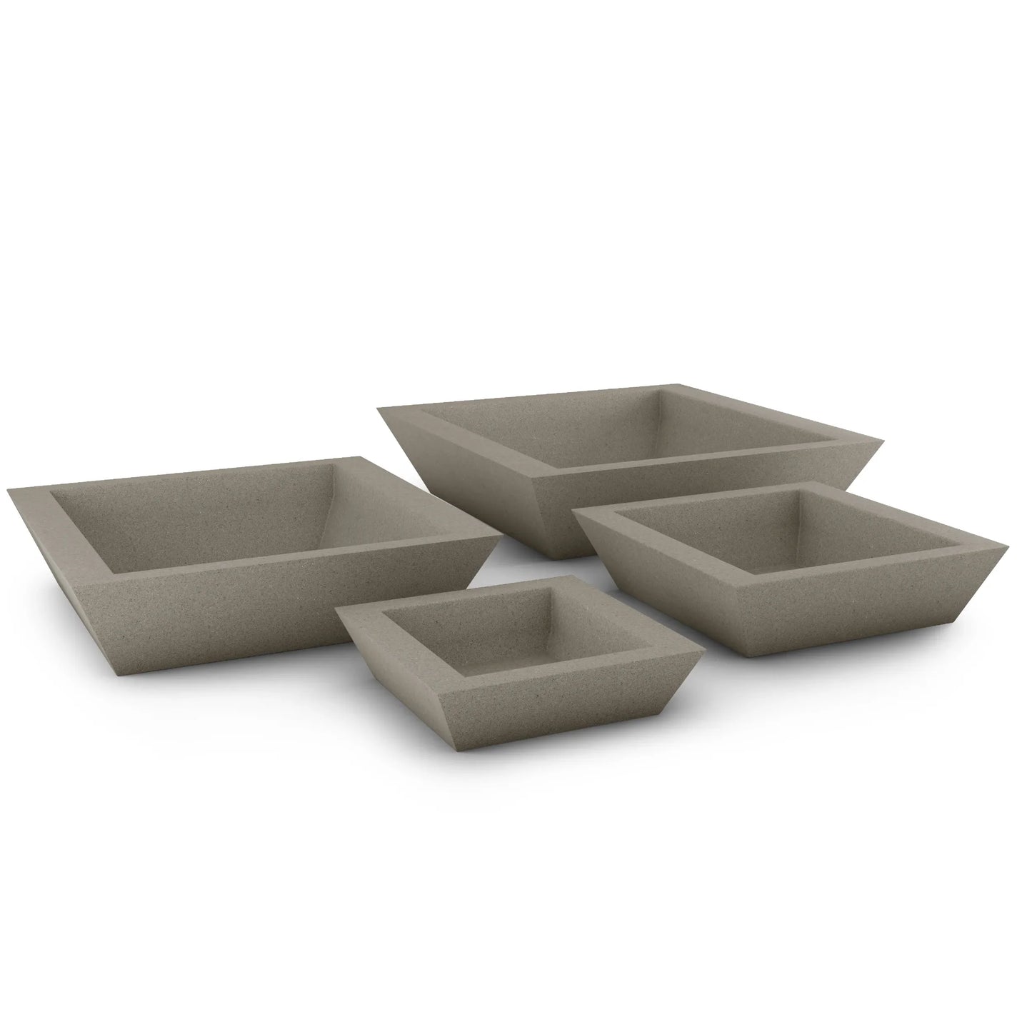 Newport Large Outdoor Shallow Planter