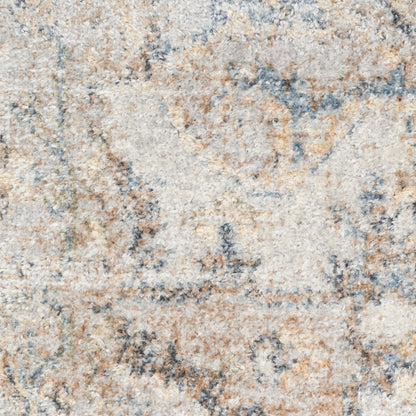 Nourison Astra Silver Grey Pet Friendly Machine Washable Rug - Swatch
