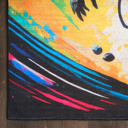 Nourison Imagination Multicolor Machine Washable Rug - Corner