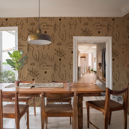 Neutral Nudes Wallpaper, coco