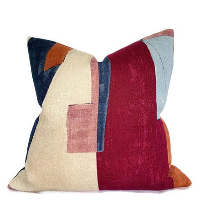 District Pillow in Claret