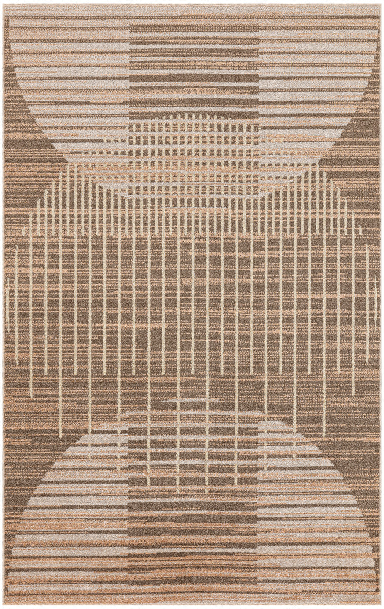 Nourison Astra Latte Pet Friendly Machine Washable Rug - 3'3" x 5'