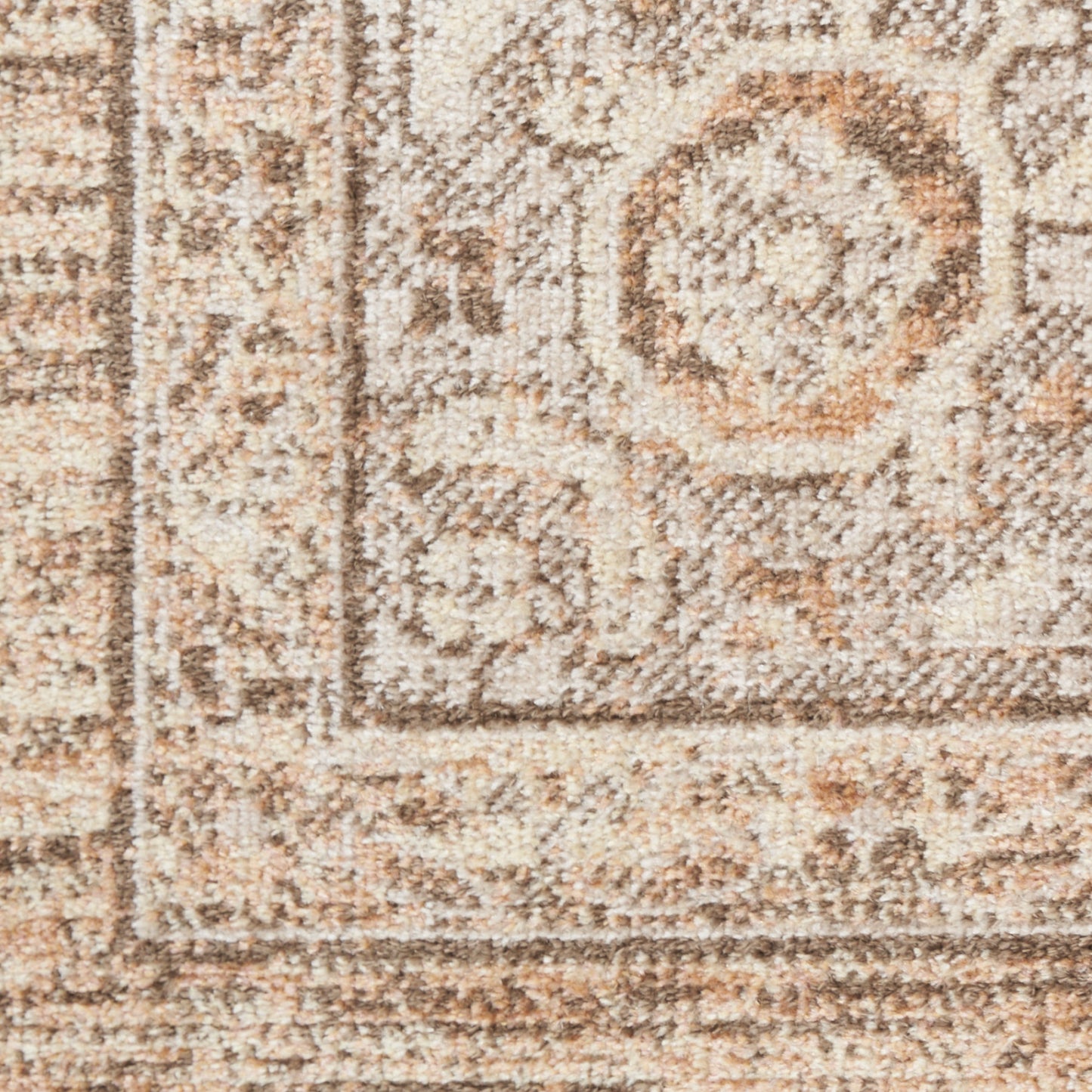 Nourison Astra Beige Pet Friendly Machine Washable Rug - Swatch