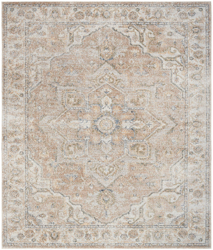 Nourison Astra Beige Pet Friendly Machine Washable Rug - Main